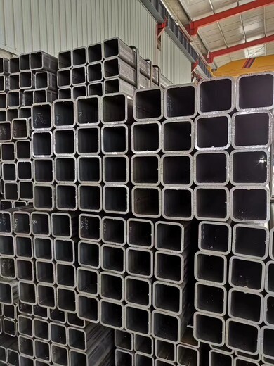 Q345C热镀锌方管建筑工程用200x120x10热轧矩形管加工切割