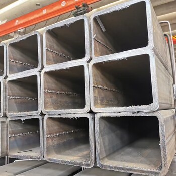 120x50x5Q355B方管安康Q345B方管钢结构工程用方矩管切割零售