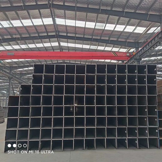 Q355C小口径方管钢结构工程用125x125x8大口径方矩管切割零售