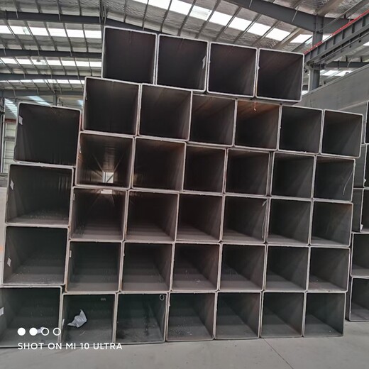 Q235B热轧方管钢结构工程用180x160x6薄壁方矩管耐腐蚀