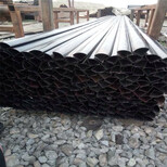 異型鋼管圍欄網用大口徑扇形管57×57鍍鋅三角管用途圖片5