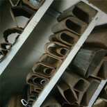 異型鋼管廠圍欄網用薄壁馬蹄管80×160鍍鋅D形管生產廠家電話圖片5