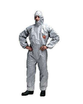 化学防护服/耐酸碱防护服-双层拉链防化服化学废弃物处理防护服