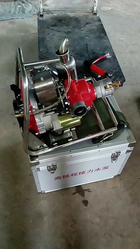 林晟ls260森林消防泵高压扬程水泵电启动背负式接力泵