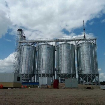 500吨玉米钢板仓价格500吨小麦钢板仓价格钢板仓生产厂家粮仓