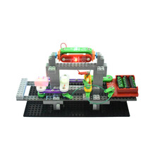 3D立体兼容乐高小颗粒积木电路电子积木儿童5岁益智科教DIY拼装拼接玩具