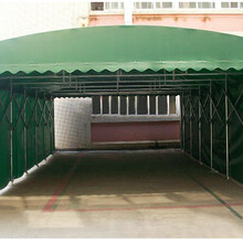 工厂移动伸缩式遮阳棚物流车库篷