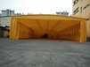 湖南株洲院子可折叠移动雨棚遮雨蓬手动活动仓库折叠棚伸缩篷