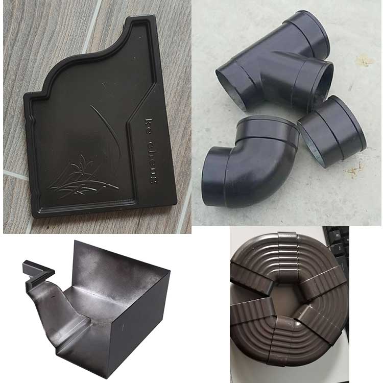 廣東肇慶檐溝彩鋁雨水管廠家價(jià)格屋檐成品檐槽