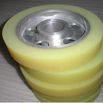 供应耐磨聚氨酯包胶轮单动叉车轮技术要求