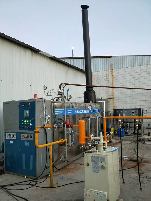 新疆500公斤生物質顆粒蒸汽發生器---免辦證-節能