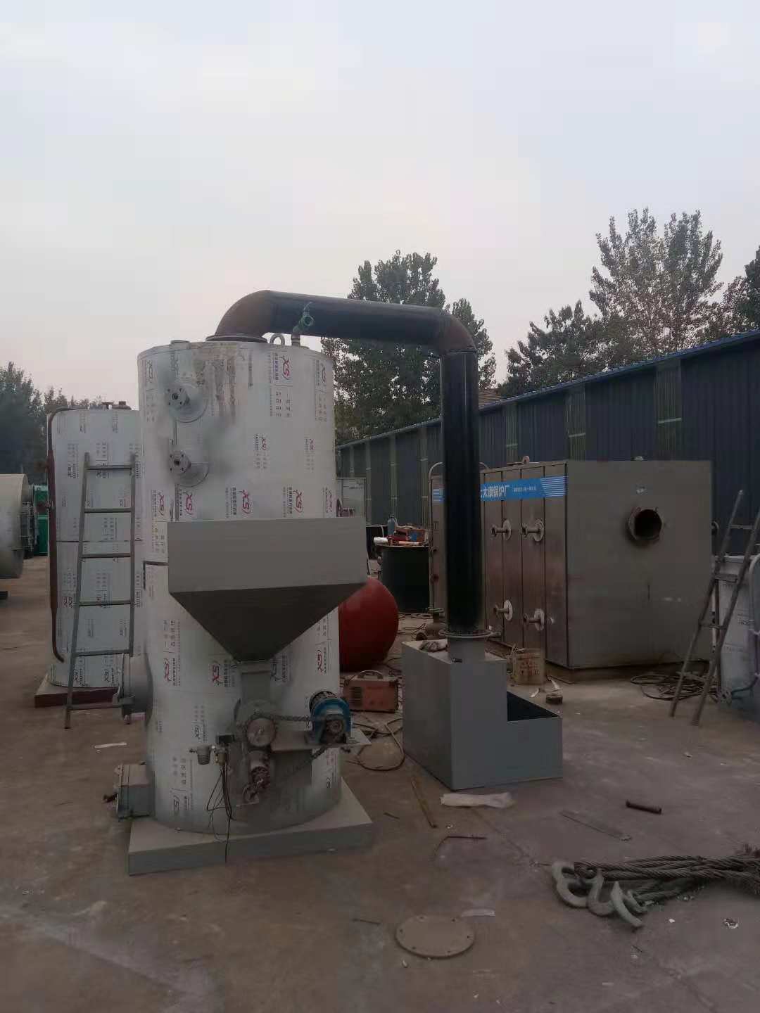新疆500公斤生物質顆粒蒸汽發生器---免辦證-節能
