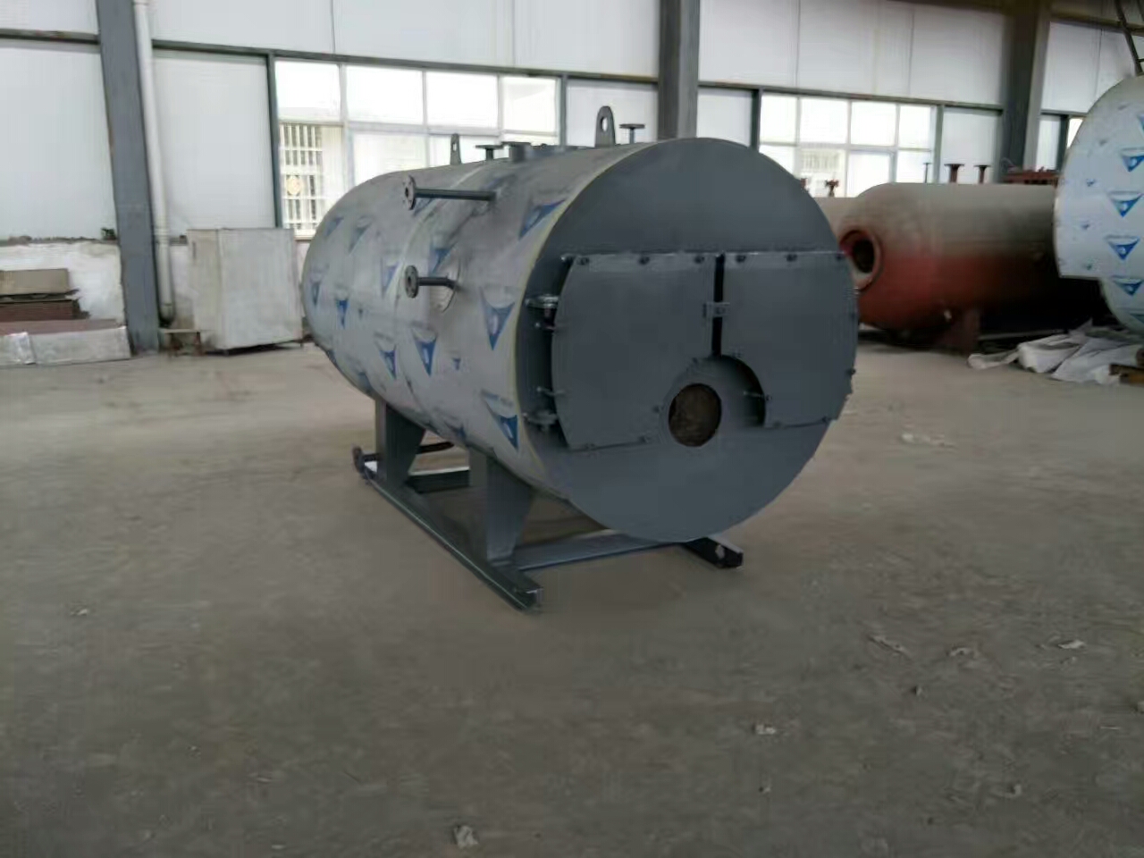 WNS8-1.25-Y/Q燃氣低氮蒸汽鍋爐--傳熱性能高_安裝周期短