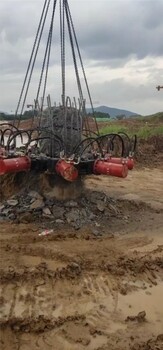 河北昌黎县桥墩大型灌注桩破桩机批发,水泥桩破碎机