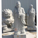 莊子石雕像古代文人石雕歷史名人雕像