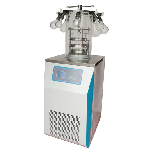 LGJ-12多歧管普通型冻干机/小型实验室冻干机/蛋白小试冻干机