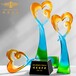 北京工厂制作爱心人士奖杯，爱心基金会成立纪念奖杯