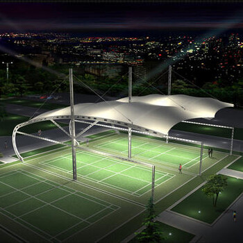 永州网球场膜结构安装经验丰富