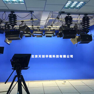 LED灯虚拟演播室建设方案校园电视台演播室图片5