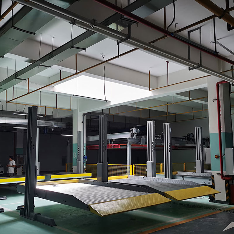 贵州黔南机械式停车位两层,机械式车位简易出租,垂直循环停车设备租用