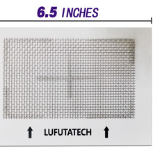 LUFUTATECH粘网臭氧基板165X115空气净化器通用配件6.5X4.5英寸