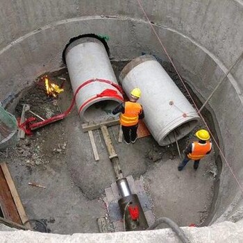 海淀区污水管道塌陷置换管道更换非开挖顶管定向钻拉管人工顶管