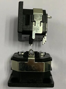 BEJ贝尔佳ST-A01-003JKT-S33+M01三芯品字尾电源插座