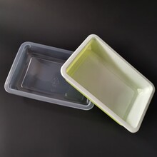 虫草花封口盒宠物食品塑料盒耐低温冷藏鸭血、内酯豆腐保鲜盒