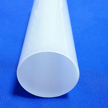 乳白色透光扩散pc管灯罩型材亚克力管材pmma塑料管