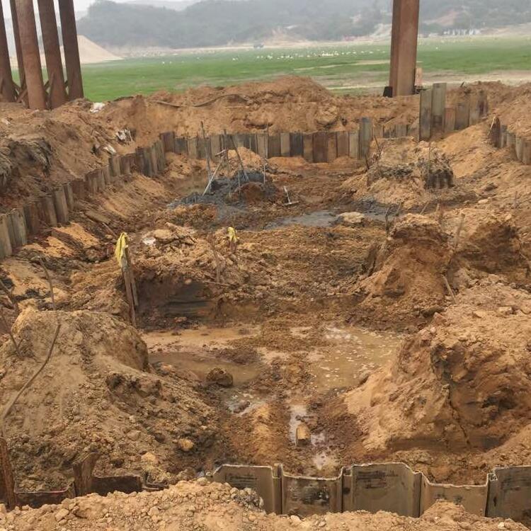 深圳周边施工租赁15米钢板支护桩