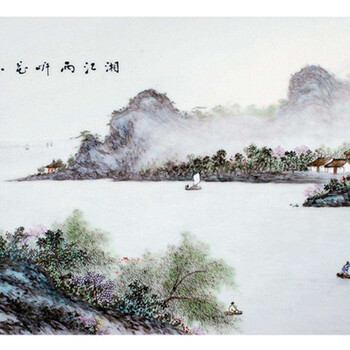 山水紋瓷板畫拍賣鑒定公司