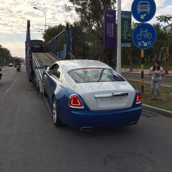 吐鲁番到重庆一拖二轿车托运车