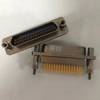 微矩形接插件J29A-15TJ/ZK连接器15芯插件插头