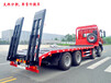 东风锦程平板运输车15吨平板背车拉150挖掘机拖车厂家供应