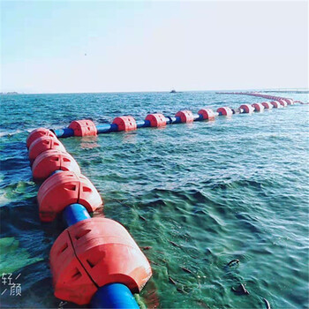 水面疏浚抽泥沙管道浮漂体12寸管道托浮体厂家