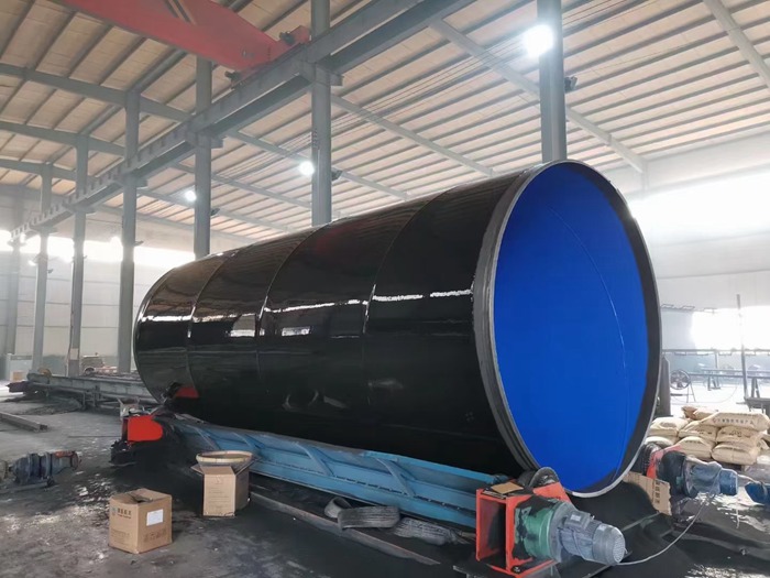 沧州防腐钢管厂供应 燃气输送用涂塑钢管 tpep管