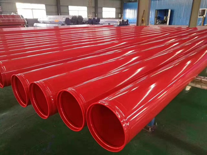 沧州防腐钢管厂供应 排污涂塑钢管 3pe加强级防腐管