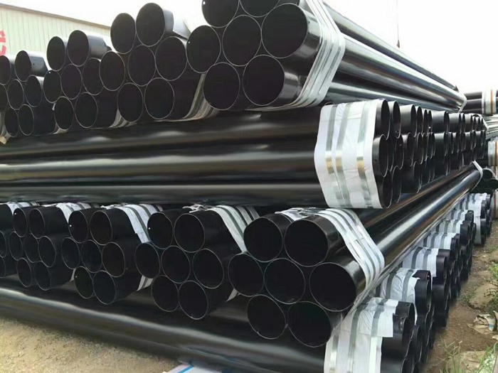出厂现货规格 排水管道外壁环氧煤沥青防腐钢管 普通级3pe防腐管