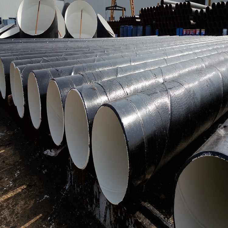 出厂现货规格 输水涂塑钢管 双层聚乙烯防腐钢管