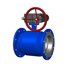 法兰涡轮传动全焊接球阀