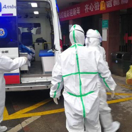 上海同济医院病人出院120救护车出租