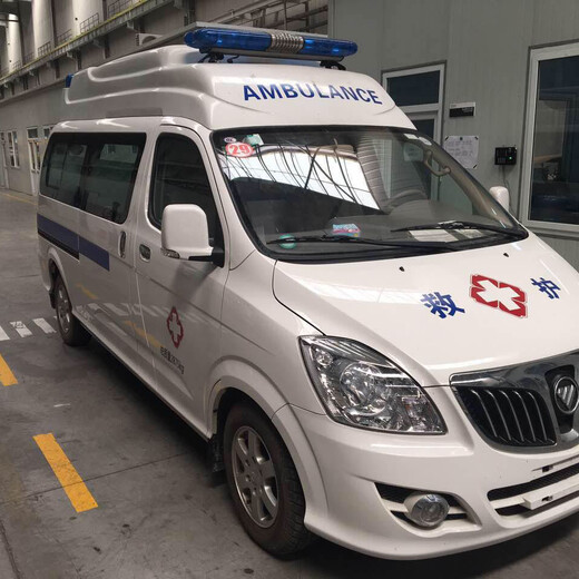 阳江120长途救护车护送,跨省接送病人