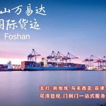 中国海运至菲律宾、新加坡双清包税一站式派送到门