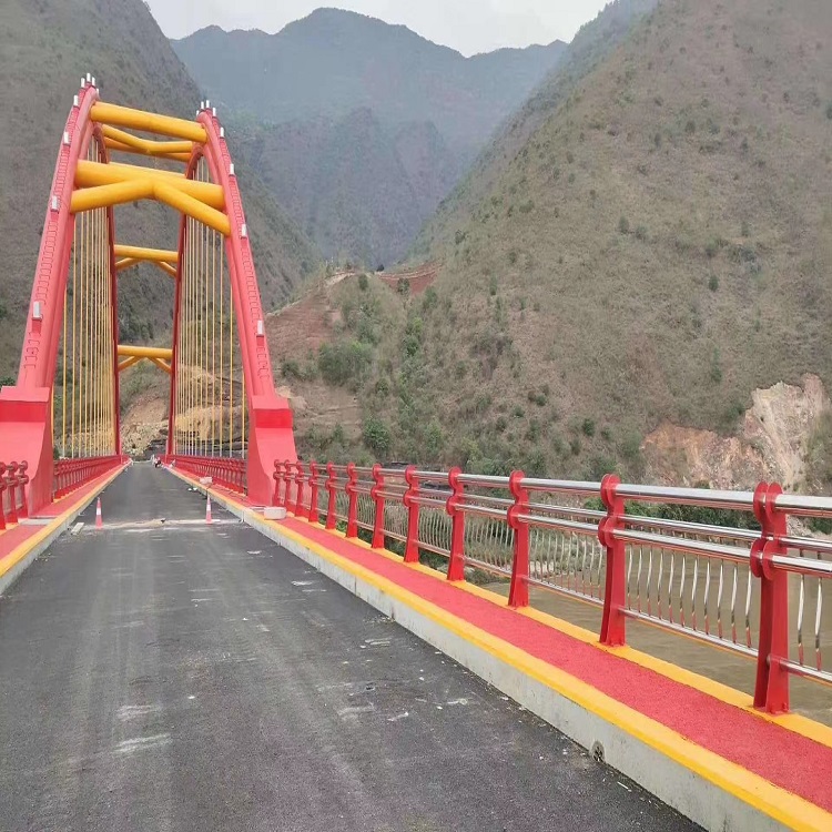 黑河 钢板立柱  绿洲护栏   河道防撞护栏  