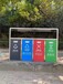 榆林公园分类垃圾桶果皮箱室外不锈钢收纳桶垃圾桶现货