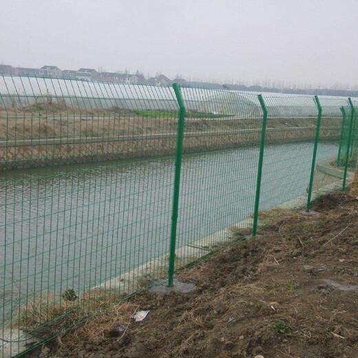 商洛户外防护网养殖隔离网双边丝护栏网高速隔离钢丝网