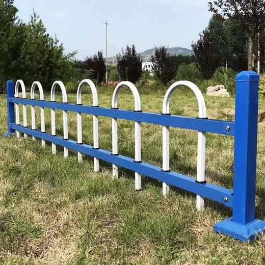 陕西户外花池白色塑料小篱笆绿化带花园栏杆锌钢护栏定做
