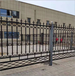 渭南铸铁栏杆铁艺护栏加工庭院围栏定制厂区大门定做