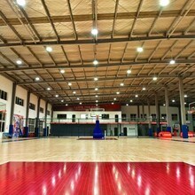 宇跃体育运动木地板室内篮球馆体育馆瑜伽馆健身房枫桦木厂家