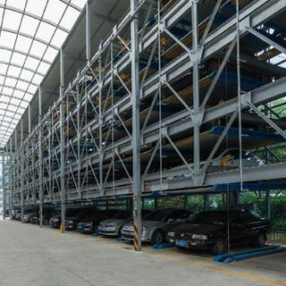 武汉出租机械立体车库供应三层升降横移停车设备图片1